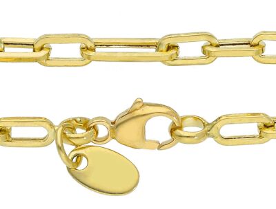 Collana Unisex Catena Maglia Fune Piena In Oro Giallo 48 Cm - Foto 4