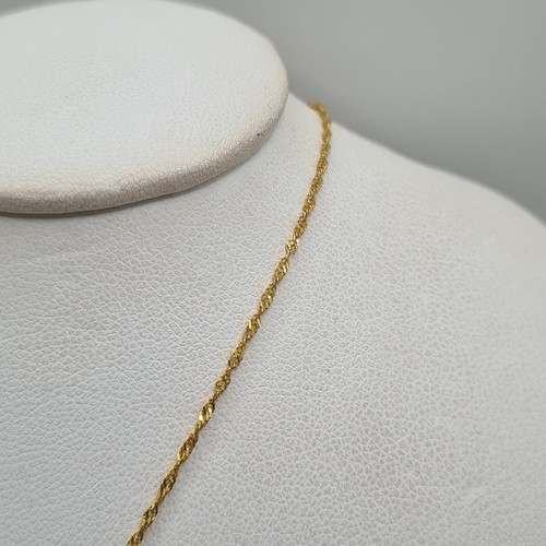 Chaine + pendentif or jaune 22 carats - Imagen 2 de 5