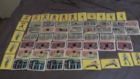 1989 Topps Nintendo 58 Cards Lot Collection Double Dragon Rare NES Retro Sticker