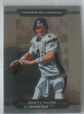 BRETT FAVRE - 2010 Topps Platinum #130 - Green Bay PACKERS Playercard