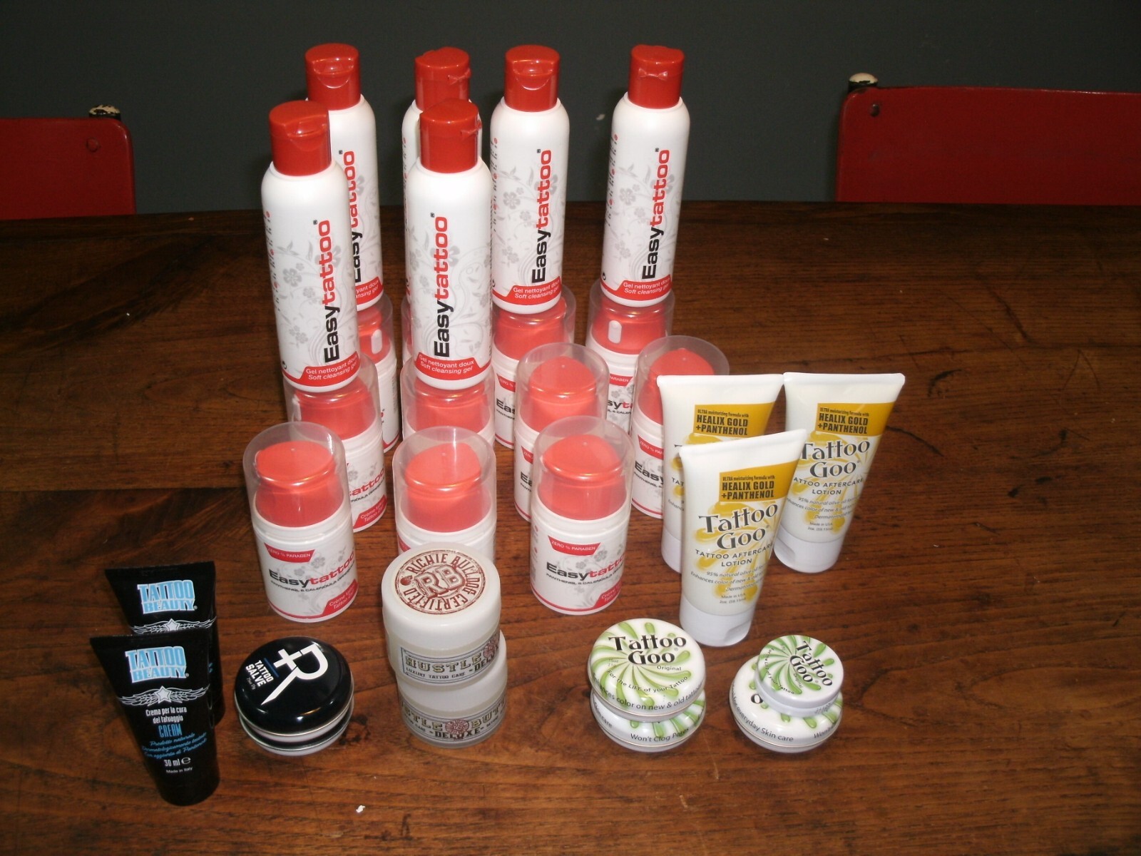 Crème tatouage de voyage lot de 30 pour l'entretien en vacances