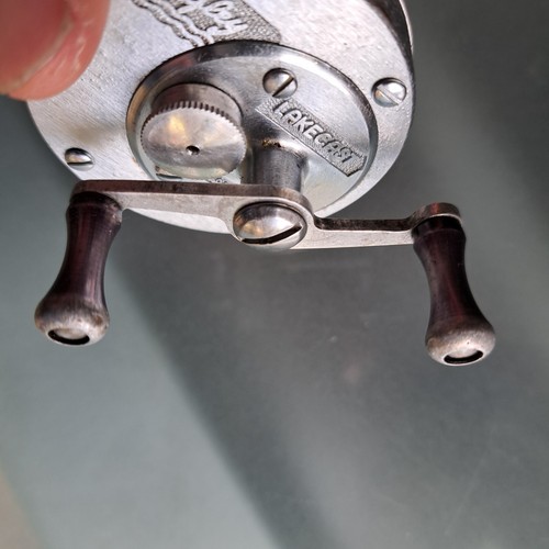 Langley “Lakecast” Level wind Casting Reel Model 350 Made in USA Vintage - Picture 2 of 8