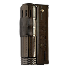 Imco Super Triplex 6700, Benzinfeuerzeug, Farbe Gunmetal mit Logo, Neuauflage