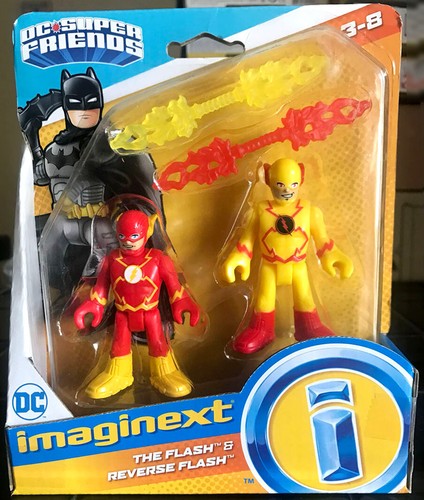 Imaginext DC Super Friends THE FLASH & REVERSE FLASH new MiP