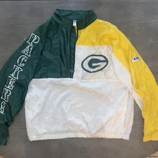 vintage Apex one pullover  Green Bay Packers Jacket