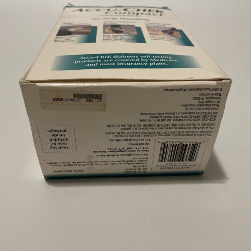 ACCU CHECK COMPACT Diabetes Monitoring Kit Blood Glucose Meter Open Box - Picture 3 of 16