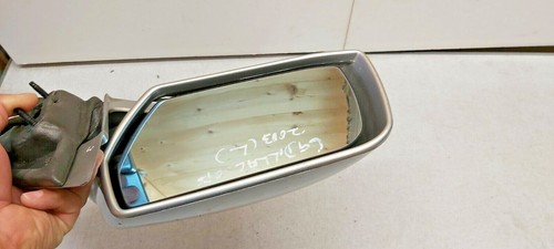 CADILLAC CTS 2003-2007 PASSENGER ELECTRIC POWER FOLDING WING MIRROR LEFT SILVER - Picture 9 of 12