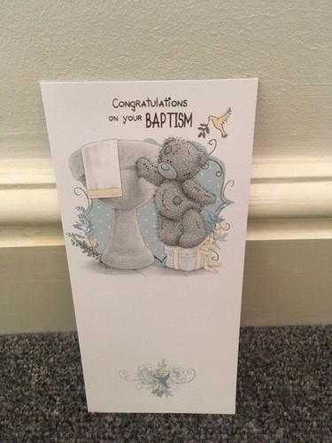 Me To You / Wishing Well Cards for New Baby,Christening,Confirmation,Communion - Picture 18 of 46