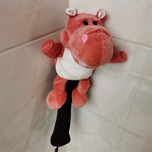 Plush Animal Cute Golf Club Head Covers Driver Fairway Woods Hybrid Headcover - Picture 12 of 42