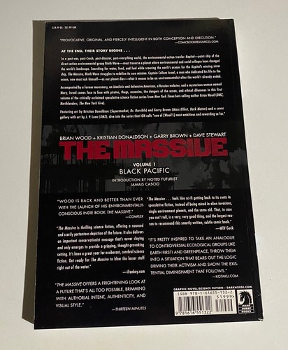 DARK HORSE COMICS - THE MASSIVE Vol 1 2 3 COLECCIÓN JUEGO EN TPB DE TAPA BLANDA NUEVO! - Imagen 3 de 7
