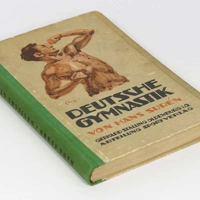 Hans Suren German Male Gymnastics Photo Book 1920s Gay Nude Model Massage Sport - Image 1 of 2