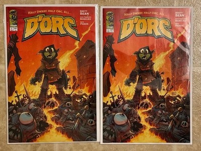 D'ORC #1 Cvr A Set of 2 Copies Image Comics 2026 1st Prints