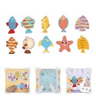 10 Pcs Sea Animals Wall Decals Self Adhesive Bathroom Stickers Bathtub