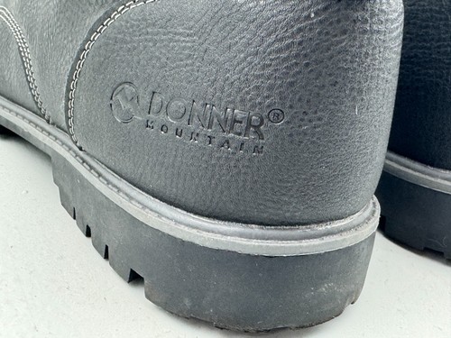 Donner Black Mountain Boots Mens 13M Lace Up Synthetic Upper / Lower - Picture 7 of 9