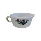 Vintage Old Town Blue Pyrex Onion Gravy Boat 77-b