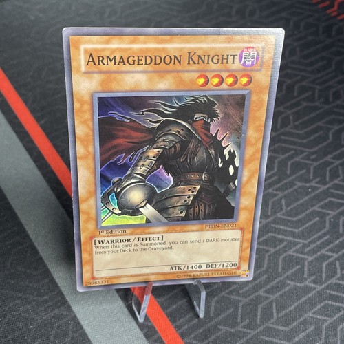 Yugioh Armageddon Knight PTDN-EN021 - Phantom Darkness 1st Edition 