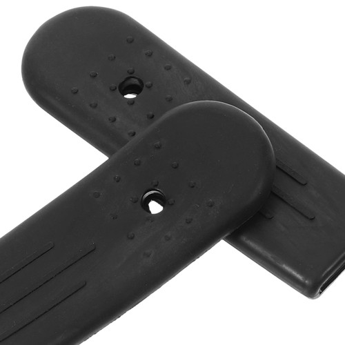 Extensores de manija de silla de ruedas con empuñadura de freno extensión de piezas de accionamiento curvo - Imagen 9 de 12