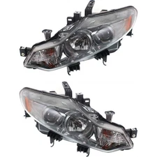 Halogen Headlight Set For 2009-14 Nissan Murano S 2011-14 SL SV Left and Right
