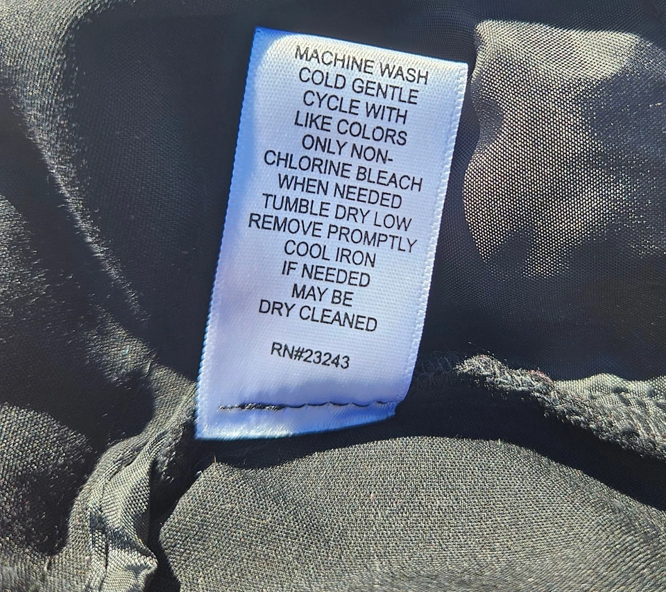 Pantalones de vestir negros para mujer 7th Avenue Design Studio NY & Company talla 14 Foto 4 de 4