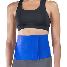 Waist Trimmer Belt Sweat Band Wrap Ab Stomach Weight Loss Fat Burner Slimming