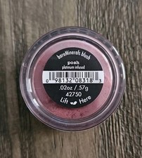 Bare Minerals i.d.Blush Platinum Infused Shade In Posh .02 oz. New
