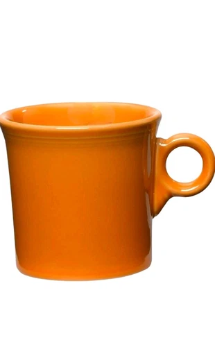 Classic Tangerine Fiesta HLC 10oz Mug With O-Handle