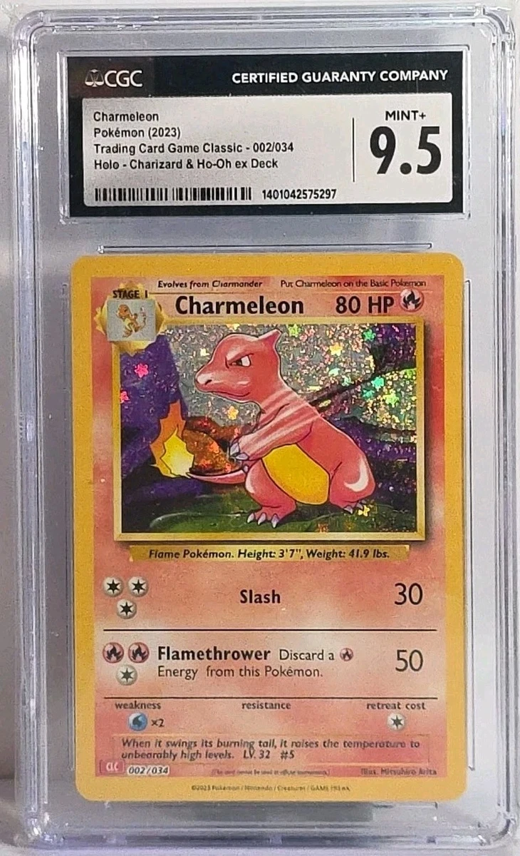 Charmeleon Pokémon TCG Grade 9.5 Individual Collectible Card Game