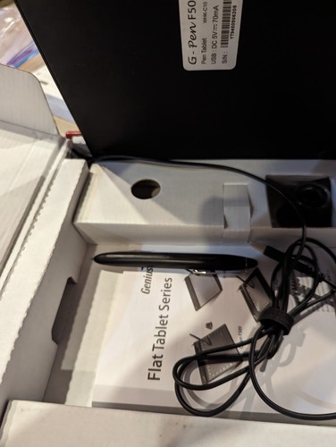 Genius G-Pen F509 USB Drawing Tablet With Box 5.25"x8.75" - Picture 6 of 8