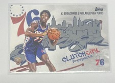 VJ Edgecombe 2025/26 Topps Basketball Clutch City  RC #CC-3 Philadelphia 76ers