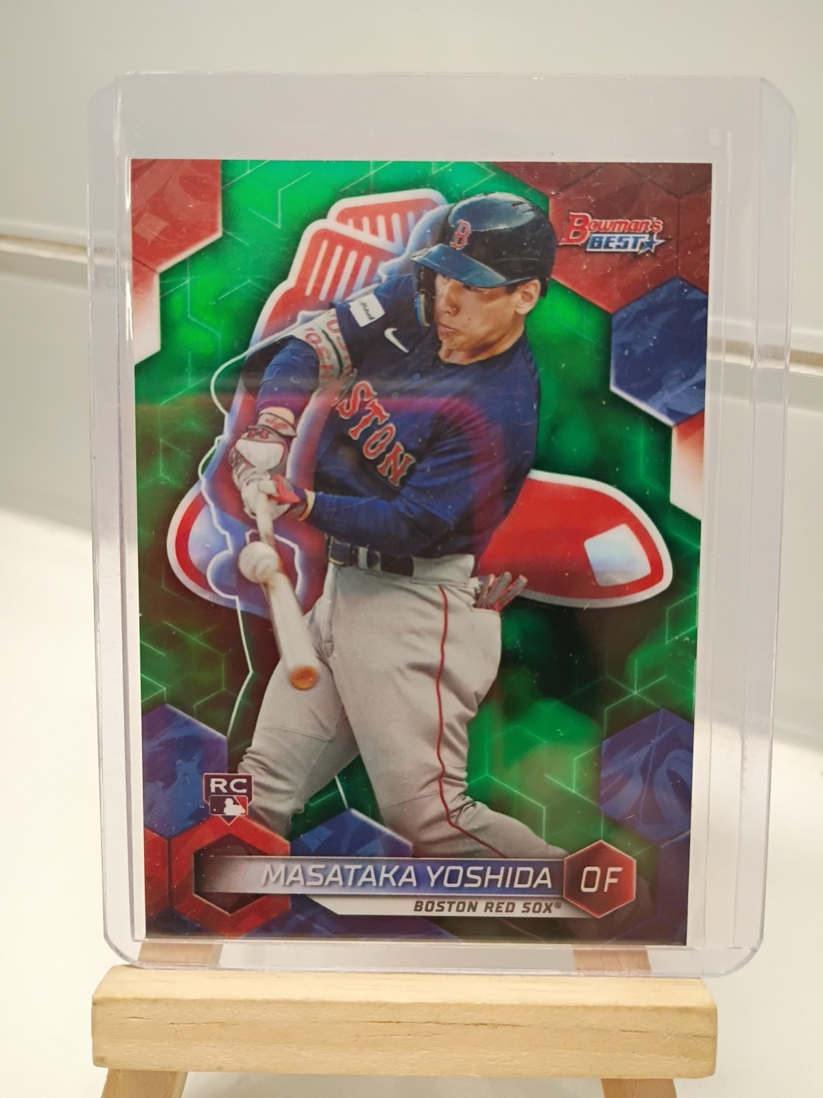 2023 Bowman's Best - Triston Casas #51 Green Refractor /99 (RC)