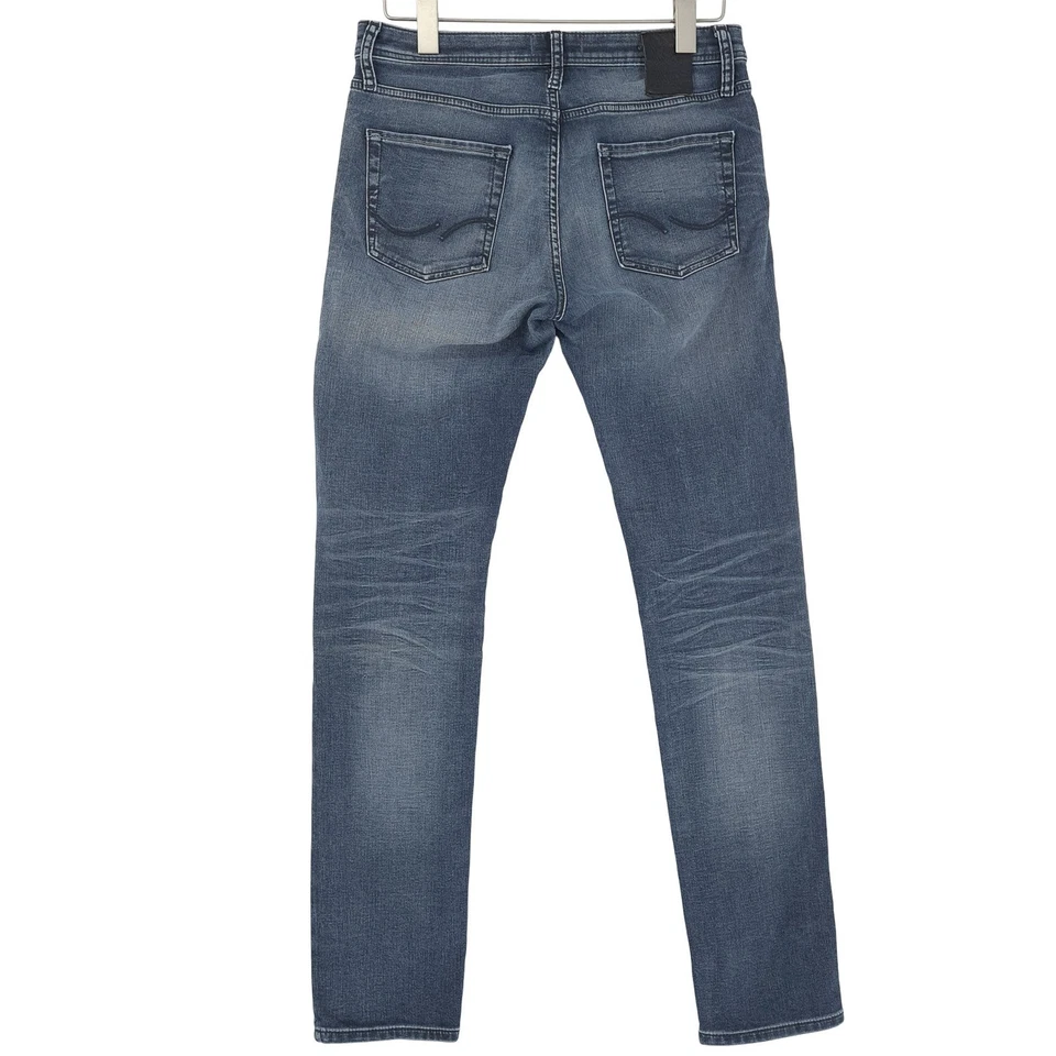 Jack & Jones Jeans Glenn Men Stretch Slim Skinny Fm7 Size W30 L32 - Image 4 of 4