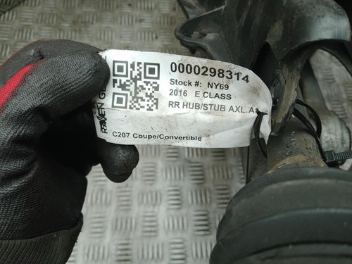 MERCEDES E CLASS SUSPENSION HUB STUB REAR RIGHT A2043500441 C207 2009-2017 - Picture 14 of 14