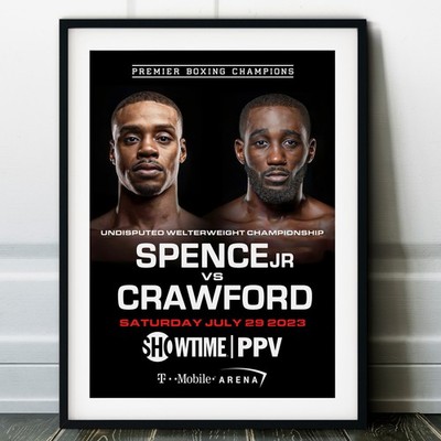 Errol Spence vs. Terence Crawford 2023 Fight Poster | Boxen Wandkunstdruck | 