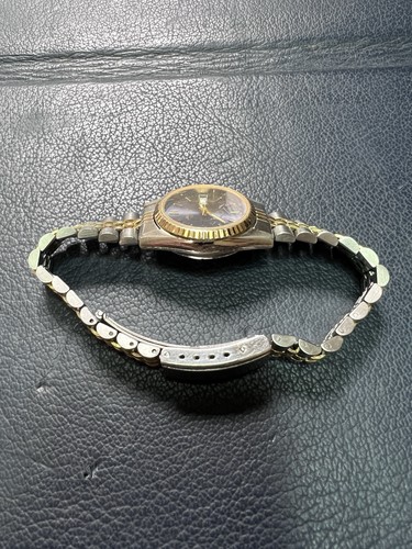 Reloj Mathey-Tissot Cuarzo Esfera Azul Damas Banda Jubileo (batería nueva) - Imagen 10 de 12
