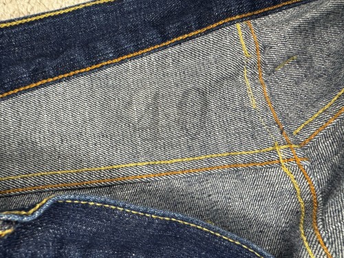 RMC Red Monkey Jeans Ksohoh Selvedge Denim Monkey Erotic Rare Size 40 Button Fly - Picture 8 of 14