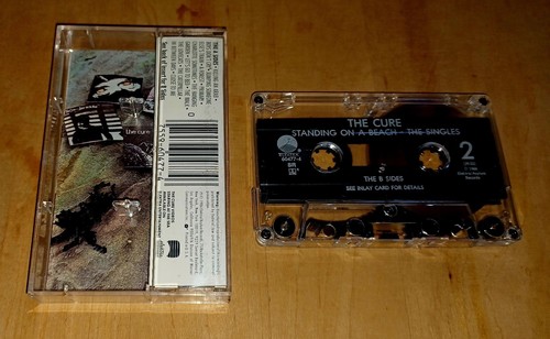 THE CURE STANDING ON A BEACH VINTAGE CASSETTE TAPE GOTH RARE (1986)🔥🇬🇧 - Picture 2 of 3
