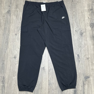 #ad #ad Nike Cargo Pants Size XL Mens Black Club Woven $70 $40.00