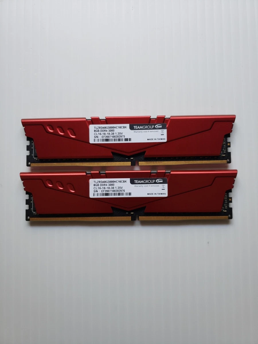 Team Group PC4-24000 (DDR4-3000) Bus Speed Computer RAM 8 GB