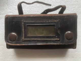 Vintage Bicycle Saddle Tool Pouch Bag