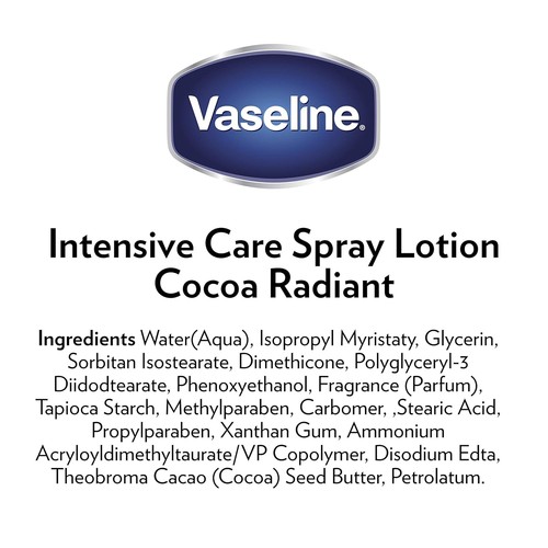 Vaseline Intensive Care Spray Moisturizer For Dry Skin 6.5 Ounce (Pack of 6) - Picture 14 of 14