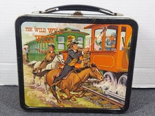 Vintage 1969 The Wild Wild West Metal Lunch Pail