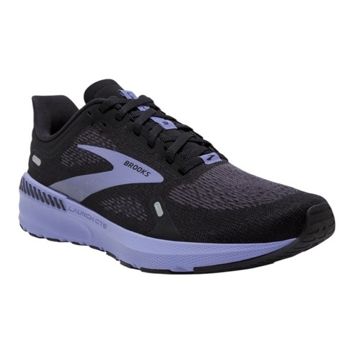 Brooks Damen-Laufschuhe schwarz/ebenholz/lila Launch GTS 9 Größe 7