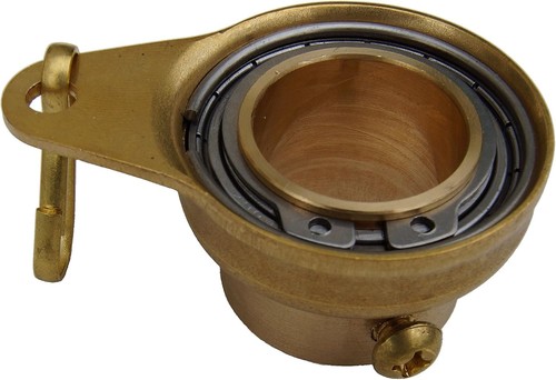 Flagpole Swivel Ring Brass Tangle Free Rotating Flag Ring 1inch Pack 2 - Picture 5 of 8