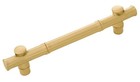 Belwith Keeler B056657-04 Junzi 5-1/16" C to C Solid Brass Bamboo Botanical Cabi