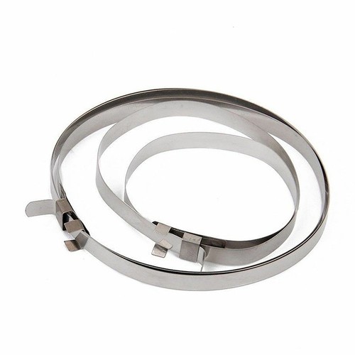 1 Set CV&Tie Rod Boot Clamp 10x7mm,19x10mm Stainless Steel Crimp Clamps - Picture 4 of 17