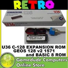 Commodore C128 U36 ROM -GEOS128 v2 1571 & BASIC 8 * Requires GEOS Disks *- [F03]