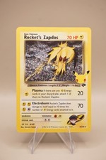 Rocket's Zapdos 15/132 Celebrations: Classic Collection Holo - LP