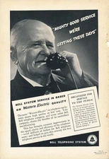 Magazine Ad - 1937 - AT&T / Bell System - Western Electric  (#2)