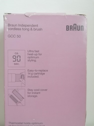 Braun GCC 50 Independant cordless tong and brush - Picture 9 of 10