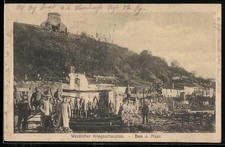 Old postcard Dun / Maas, Western Battlefield Scene 1915
